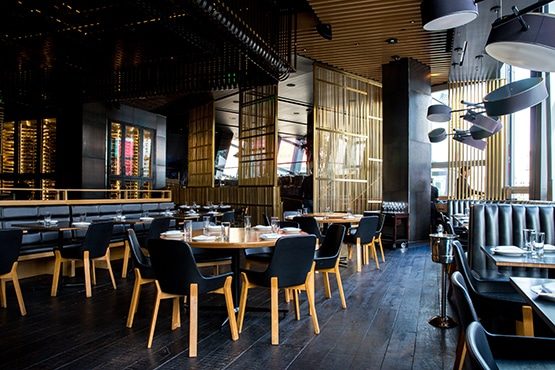 Elegant Black Theme Restaurant on the Sunshine Coast, QLD